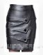 Flaky Leather Skirt - # 182