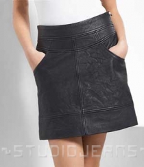 Flirty Leather Skirt - # 120