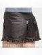 Leather Cargo Shorts Style # 353